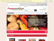Tablet Screenshot of pepperseeds.eu